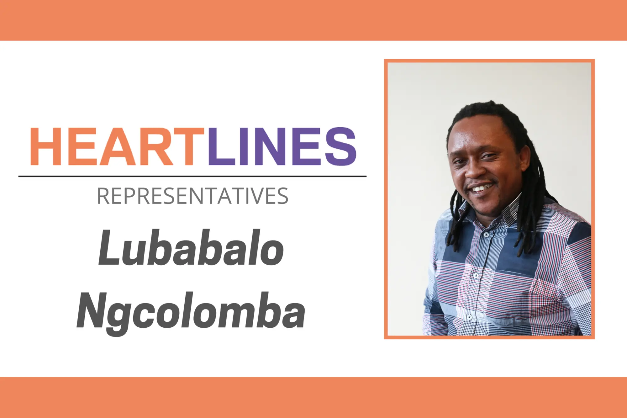 Lubabalo Ngcolomba Rep Image Lubabalo Ngcolomba Rep Image