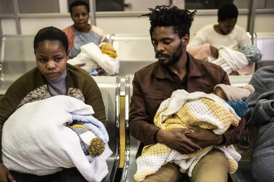 Ayize at the clinic Ayize at the clinic