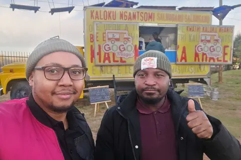 Lereko Mfono and Melusi Tshabala Lereko Mfono and Melusi Tshabala