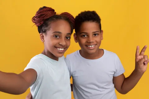 Boy and Girl Child Boy and Girl Child