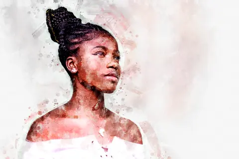 Watercolour Girl Watercolour Girl