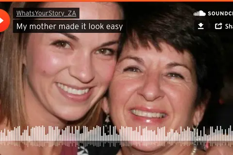 My mother made it look easy My mother made it look easy