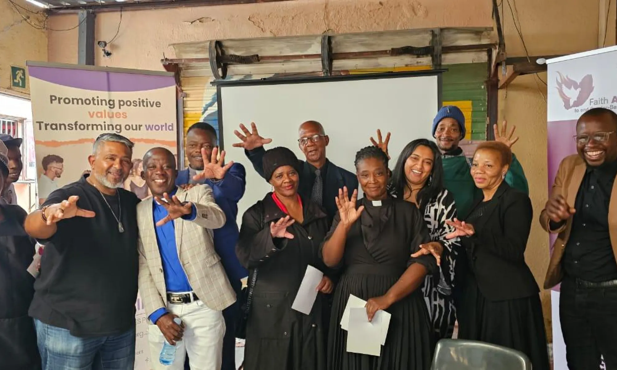 Working with Soil and Seeds in Sebeko Street Soweto Working with Soil and Seeds in Sebeko Street Soweto